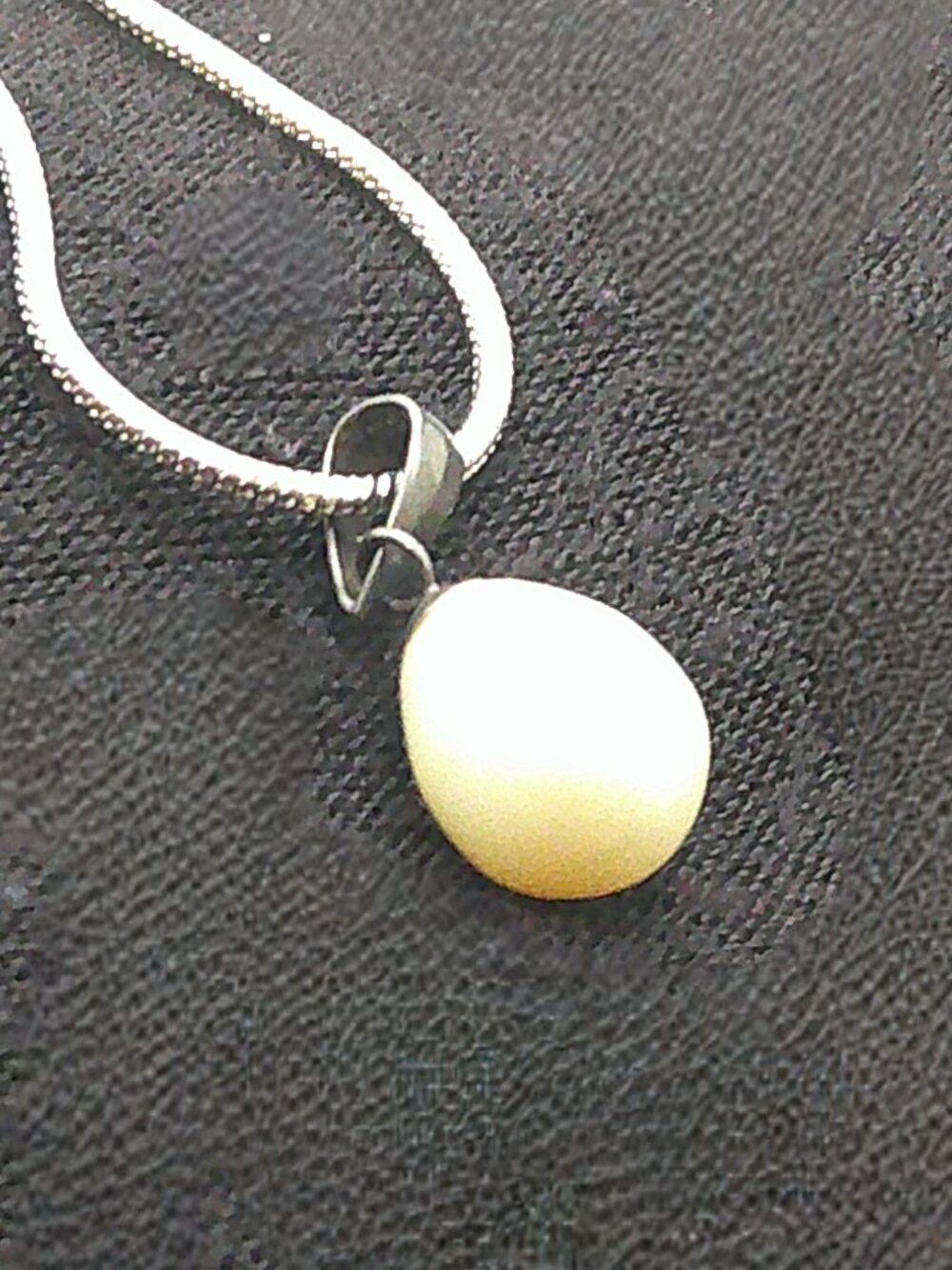 Simulated Pearl Necklace